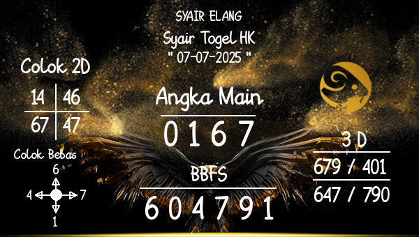 SYAIR ELANG - Syair Togel HK