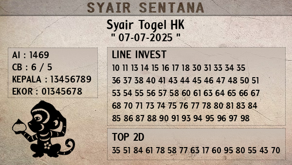  - Syair Togel HK